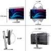 Philips 4000 serijos 24B2U4301/00 kompiuterio monitorius 60,5 cm (23,8 col.) 1920 x 1080 pikselių Full HD LCD pilkas