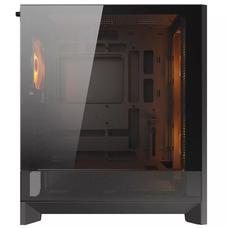 COUGAR Midi Tower Case, Airface 180, ARGB, Juoda