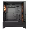 COUGAR Midi Tower Case, Airface 180, ARGB, Juoda