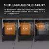 COUGAR Midi Tower Case, Airface 180, ARGB, Juoda