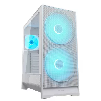 COUGAR Midi Tower korpusas, Airface 180, ARGB, baltas