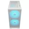COUGAR Midi Tower korpusas, Airface 180, ARGB, baltas