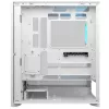 COUGAR Midi Tower korpusas, Airface 180, ARGB, baltas