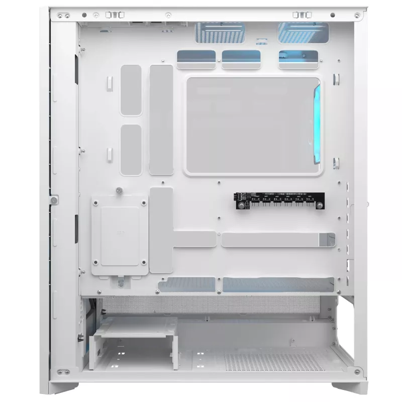 COUGAR Midi Tower korpusas, Airface 180, ARGB, baltas