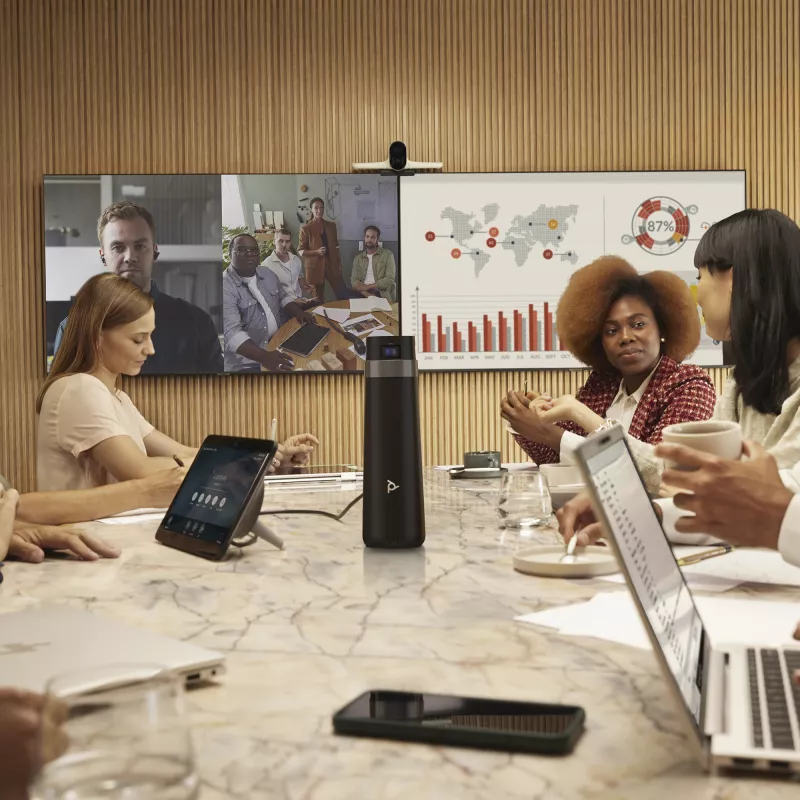 HP Poly Studio G62 vaizdo konferencijų sistema su montavimo plokštės rinkiniu be maitinimo laido TAA