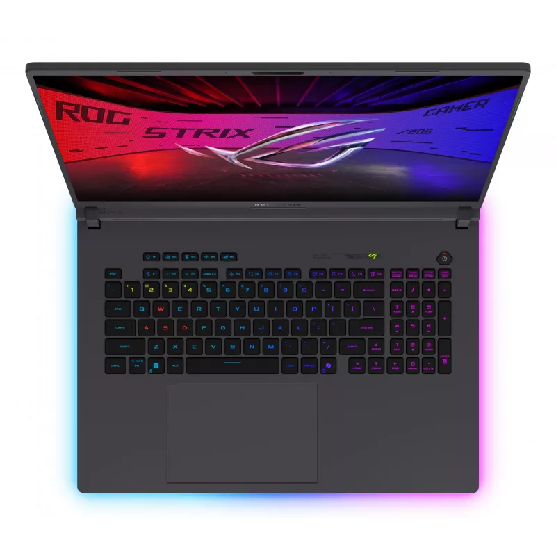 ASUS ROG Strix G18 G815LW-S9016W Intel Core Ultra 9 275HX nešiojamas kompiuteris 45,7 cm (18 colių) WQXGA 32 GB DDR5-SDRAM 2 TB SSD NVIDIA GeForce RTX 5080 Wi-Fi 7 (802.11be) Windows 11 Home žalia, pilka