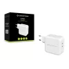 Conceptronic ALTHEA 2 prievadų 100 W GaN USB-C PD įkroviklis, vidinis, kintamosios srovės, 5 V, 5 A, balta