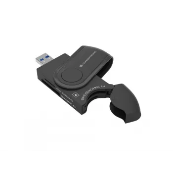 Conceptronic StreamVault BIAN04B kortelių skaitytuvas USB 3.2 Gen 1 (3.1 Gen 1) Type-A Juoda