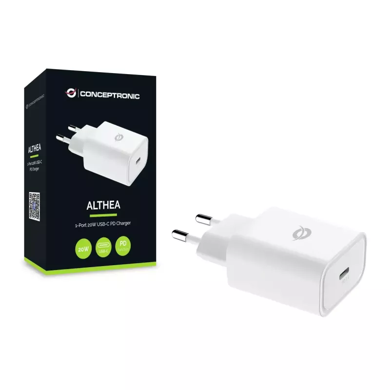 Conceptronic ALTHEA07W 1 prievado 20 W USB-C PD įkroviklis