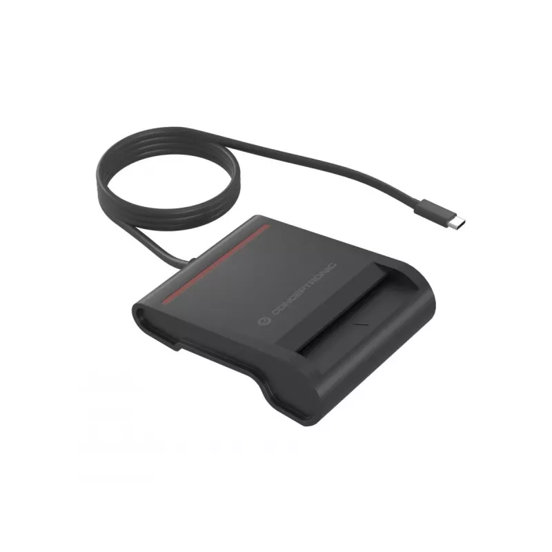 Conceptronic SCR01BC USB-C išmanusis ID kortelių skaitytuvas
