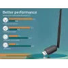 Conceptronic ABBY tolimojo nuotolio Bluetooth 5.1 USB adapteris su išorine antena