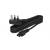 Conceptronic OZUL03BUK 100W GaN darbalaukio USB PD įkroviklis, integruotas USB-C laidas, UK kištukas