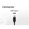 Conceptronic OZUL04BE 67W GaN USB PD įkroviklis, su įmontuotu USB-C laidu