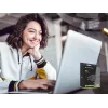 Conceptronic OZUL04BE 67W GaN USB PD įkroviklis, su įmontuotu USB-C laidu