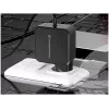 Conceptronic OZUL04BE 67W GaN USB PD įkroviklis, su įmontuotu USB-C laidu