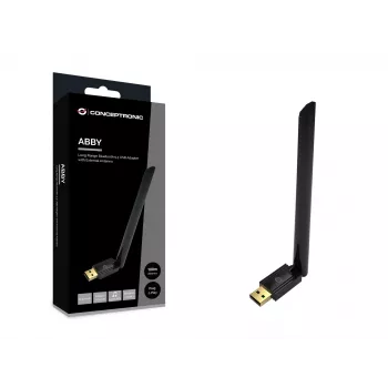 Conceptronic ABBY17B Long Range Bluetooth 5.3 USB adapteris, išorinė antena