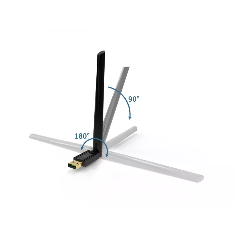 Conceptronic ABBY17B Long Range Bluetooth 5.3 USB adapteris, išorinė antena