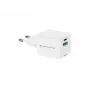 Conceptronic 2 prievadų 20W GaN USB PD įkroviklis, USB-C x 1, USB-A x 1, QC 3.0, PPS