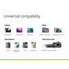 Conceptronic 2 prievadų 20W GaN USB PD įkroviklis, USB-C x 1, USB-A x 1, QC 3.0, PPS