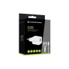 Conceptronic 2 prievadų 33 W GaN USB PD įkroviklis su 3-in-1 įkrovimo kabeliu, USB-C x 1, USB-A x 1, QC 3.0, PPS