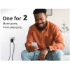 Conceptronic 2 prievadų 33 W GaN USB PD įkroviklis su 3-in-1 įkrovimo kabeliu, ALTHEA16B