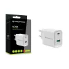 Conceptronic ALTHEA20W45 2 prievadų 45W GaN USB PD įkroviklis, USB-C x 1, USB-A x 1, QC 3.0, PPS, PD 3.0