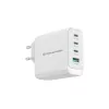 Conceptronic ALTHEA22W100 4 prievadų 100W GaN USB PD įkroviklis, USB-C x 3, USB-A x 1, QC 3.0, PPS, PD 3.0