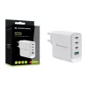 Conceptronic ALTHEA22W100 4 prievadų 100W GaN USB PD įkroviklis, USB-C x 3, USB-A x 1, QC 3.0, PPS, PD 3.0