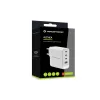 Conceptronic ALTHEA22W100 4 prievadų 100W GaN USB PD įkroviklis, USB-C x 3, USB-A x 1, QC 3.0, PPS, PD 3.0