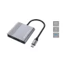 Conceptronic DONN13G nešiojamojo kompiuterio dokas / prievado replikatorius Laidinis USB 3.2 Gen 1 (3.1 Gen 1) Type-C Pilka