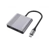 Conceptronic DONN13G nešiojamojo kompiuterio dokas / prievado replikatorius Laidinis USB 3.2 Gen 1 (3.1 Gen 1) Type-C Pilka