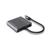 Conceptronic DONN13G nešiojamojo kompiuterio dokas / prievado replikatorius Laidinis USB 3.2 Gen 1 (3.1 Gen 1) Type-C Pilka