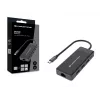 Conceptronic DONN14G nešiojamojo kompiuterio dokas / prievado replikatorius, laidinis, USB 3.2 Gen 1 (3.1 Gen 1) Type-C, pilkas