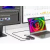 Conceptronic DONN14G nešiojamojo kompiuterio dokas / prievado replikatorius, laidinis, USB 3.2 Gen 1 (3.1 Gen 1) Type-C, pilkas