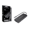 Conceptronic DONN15G nešiojamojo kompiuterio dokas / prievado replikatorius, laidinis, USB 3.2 Gen 1 (3.1 Gen 1) Type-C, pilkas