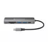 Conceptronic DONN11G 6-in-1 USB 3.2 Gen 1 Dokinimo stotelė, HDMI, 100W USB PD, USB 3.0, USB 2.0, SD, TF/MicroSD