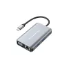 Conceptronic DONN21G nešiojamojo kompiuterio dokas / prievado replikatorius, laidinis USB 3.2 Gen 1 (3.1 Gen 1) Type-C, pilka