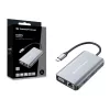 Conceptronic DONN21G nešiojamojo kompiuterio dokas / prievado replikatorius, laidinis USB 3.2 Gen 1 (3.1 Gen 1) Type-C, pilka