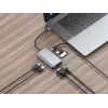 Conceptronic DONN21G nešiojamojo kompiuterio dokas / prievado replikatorius, laidinis USB 3.2 Gen 1 (3.1 Gen 1) Type-C, pilka