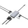 Conceptronic DONN21G nešiojamojo kompiuterio dokas / prievado replikatorius, laidinis USB 3.2 Gen 1 (3.1 Gen 1) Type-C, pilka