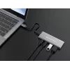 Conceptronic HUBBIES15G sąsajos šakotuvas USB 3.2 Gen 2 (3.1 Gen 2) Type-C 10000 Mbit/s pilka