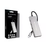 Conceptronic HUBBIES17G sąsajos šakotuvas USB 3.2 Gen 2 (3.1 Gen 2) Type-C 10000 Mbit/s pilka