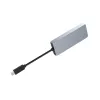Conceptronic DONN22G nešiojamojo kompiuterio dokas/portų replikatorius Laidinis USB 3.2 Gen 2 (3.1 Gen 2) Type-C pilka