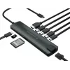 Conceptronic DONN 9 viename daugiafunkcis USB šakotuvas-adapteris