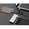 Conceptronic HUBBIES16G sąsajos šakotuvas USB 3.2 Gen 2 (3.1 Gen 2) Type-C 10000 Mbit/s pilka