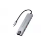 Conceptronic DONN29G 6-in-1 USB 3.2 Gen 2 prijungimo stotelė, 4K60Hz HDMI, USB-A 10Gbps x 2, USB-C 10Gbps, GbE LAN, 140W USB PD 3.1