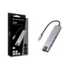 Conceptronic DONN29G 6-in-1 USB 3.2 Gen 2 prijungimo stotelė, 4K60Hz HDMI, USB-A 10Gbps x 2, USB-C 10Gbps, GbE LAN, 140W USB PD 3.1