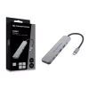 6-in-1 USB 3.2 Gen 1 dokacijos stotelė CONCEPTRONIC DONN33G HDMI, 2×USB-A 5Gbps, 2×USB-C 5Gbps, 100W USB PD, sidabrinė