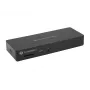 Conceptronic DONN30B 13 viename Thunderbolt 4 dokinė stotelė, laidinis, Thunderbolt 4, 96 W, 3,5 mm, 10,100,1000,2000,2500 Mbit/s, IEEE 802.3bz