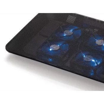 Conceptronic THANA nešiojamojo kompiuterio aušinimo padėklas, tinka iki 15.6 colio, 4 ventiliatoriai